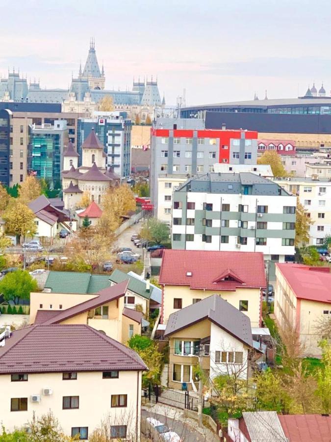 Palas View Apartments Near Palas Mall Iasi Exteriör bild
